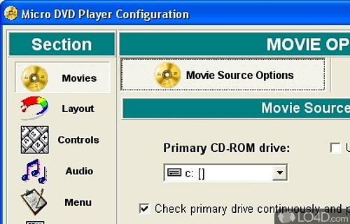 Micro DVD Player Screenshot