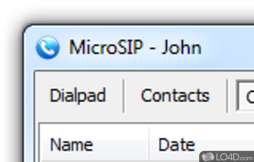 MicroSIP Screenshot
