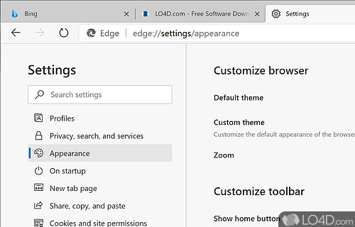 Not much has changed when it comes to looks - Screenshot of Microsoft Edge