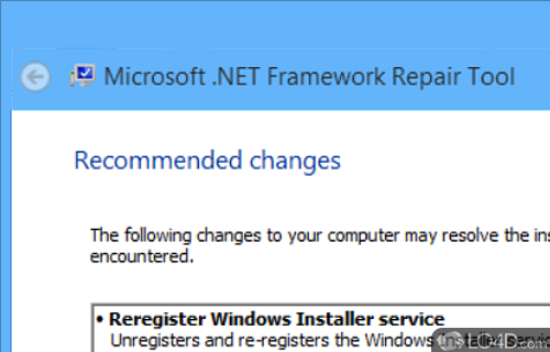 Microsoft .NET Framework Repair Tool - Download