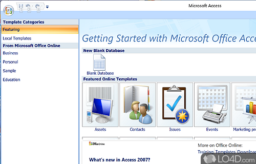 Collaborate for free with 2007 versions of Word, PowerPoint or Excel - Screenshot of Microsoft Office 2007