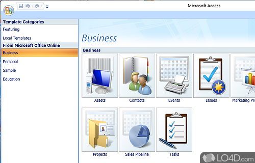 Suite of productivity apps from Microsoft Corporation - Screenshot of Microsoft Office 2007