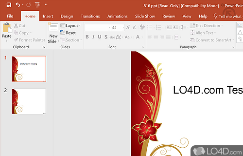 Better across the board - Screenshot of Microsoft Office 2016
