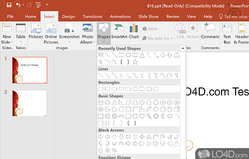 A plan for a better Office - Screenshot of Microsoft Office 2016