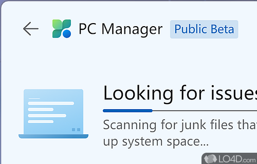 Anti-threat scanning, browser protection and popup blocking  - Screenshot of Microsoft PC Manager