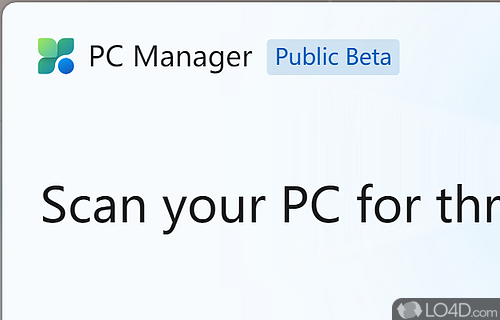 Working optimally - Screenshot of Microsoft PC Manager