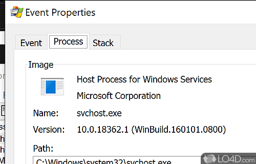 Microsoft Process Manager Screenshot