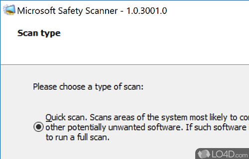 download the new version Microsoft Safety Scanner 1.391.3144