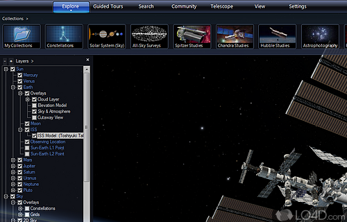 Microsoft WorldWide Telescope Screenshot