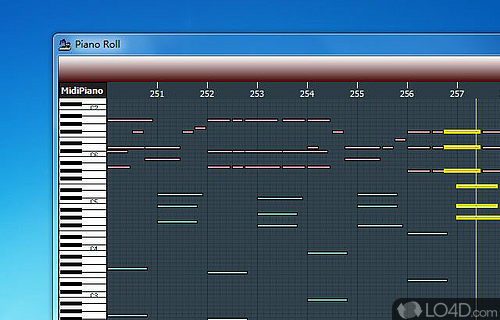 Screenshot of MidiPiano - And easy to understand app allows you to play