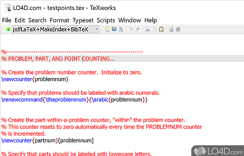 To write mathematical, technical or any scientific material, also providing a TEX document editor - Screenshot of MiKTeX