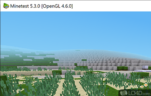 Build your own world - Screenshot of Minetest