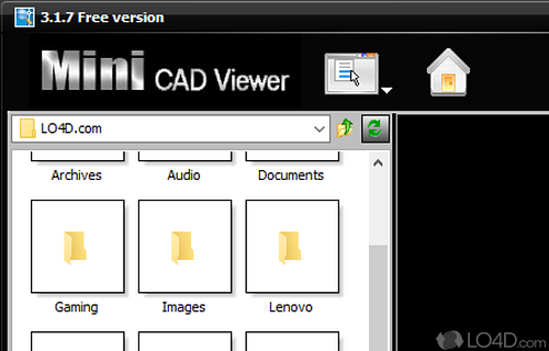 Compact AutoCAD viewer for the non-CAD user - Screenshot of Mini CAD Viewer
