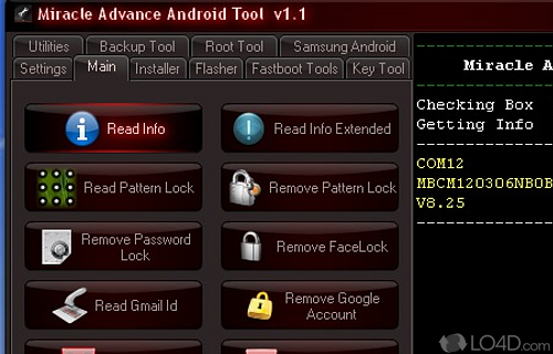 Miracle Advanced Android Tool Screenshot