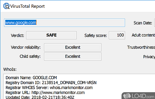 MiTeC Network Scanner screenshot