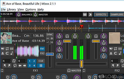 Digital DJing for all - Screenshot of Mixxx