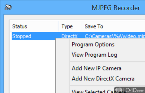 MJPEG Surveillance screenshot