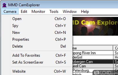 MMD CamExplorer Free screenshot