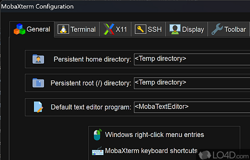 User-friendly, - Screenshot of MobaXterm
