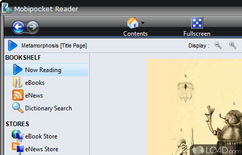 Mobipocket Reader Screenshot