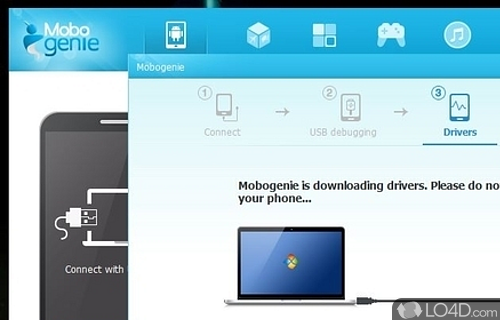 Screenshot of Mobogenie - Easy to understand