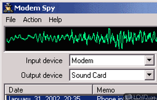 Modem Spy Screenshot