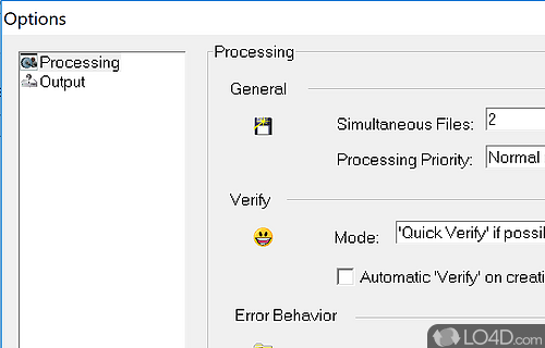 Check the new compressed size and configure app settings - Screenshot of Monkey's Audio