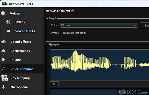 Free Premium Voices - Screenshot of MorphVOX Pro