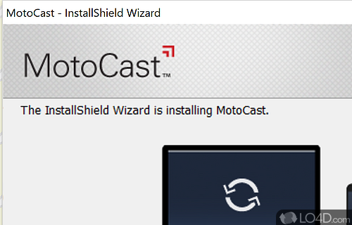 Wireless connection between Motorola devices - Screenshot of MotoCast