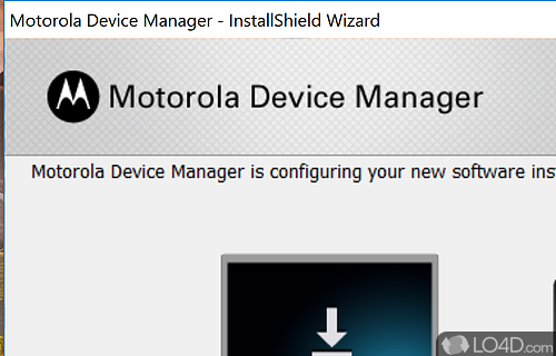 Connect your Motorola phone or tablet to your computer - Screenshot of Motorola Device Manager