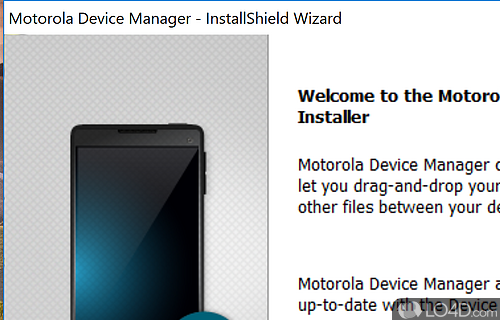 Connect Motorola device to computer easily - Screenshot of Motorola Device Manager