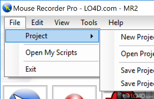 Perfectly aimed at both beginners and more advanced users - Screenshot of Mouse Recorder Pro 2