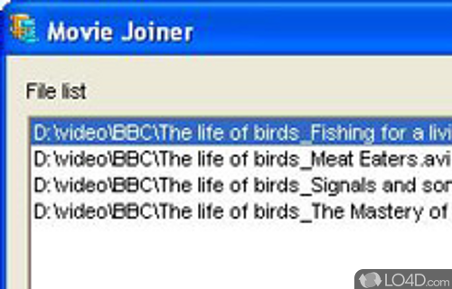 Movie Joiner Screenshot