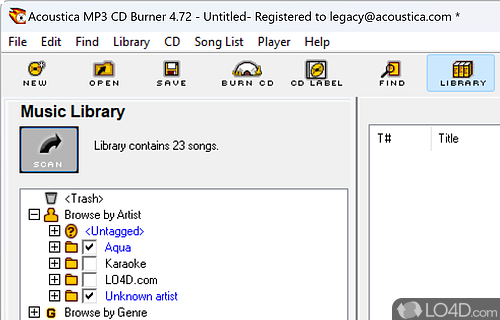 Mp3 CD Burner screenshot