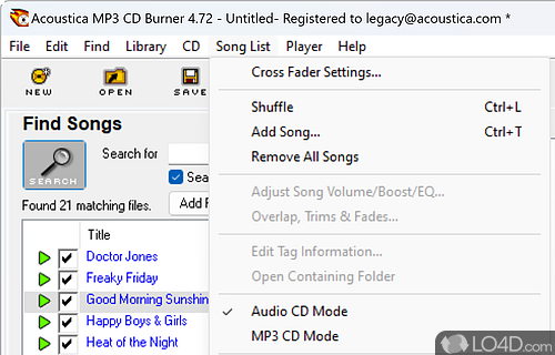 Mp3 CD Burner Screenshot