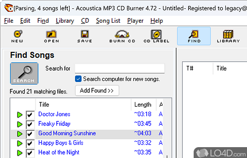 Mp3 CD Burner Screenshot