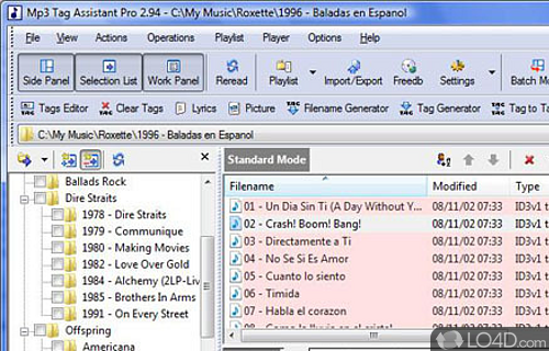 Mp3 Tag Assistant Professional Screenshot