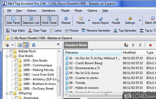 Mp3 Tag Assistant Professional Screenshot