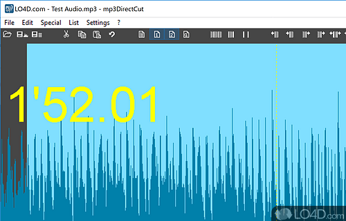 mp3DirectCut Screenshot