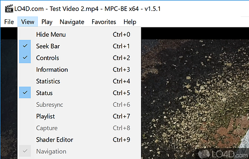 Unquestionably one of the best do-it-all media players - Screenshot of MPC-BE