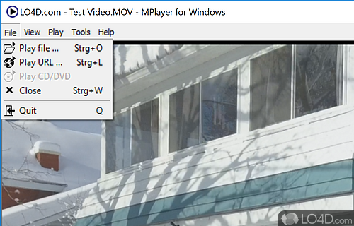 Easy, guided installation process - Screenshot of MPlayer for Windows