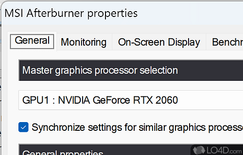 Support for multiple custom profiles - Screenshot of MSI Afterburner