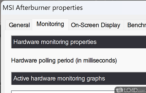 Overclock the video card - Screenshot of MSI Afterburner