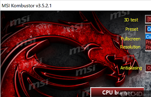 MSI Kombustor 4.1.27 download the new for windows