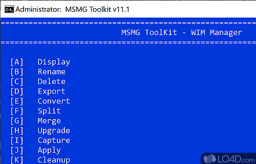 Useful tutorial video: - Screenshot of MSMG ToolKit