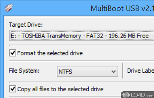 Create multi-boot drives with this app that boasts a interface - Screenshot of MultiBoot USB