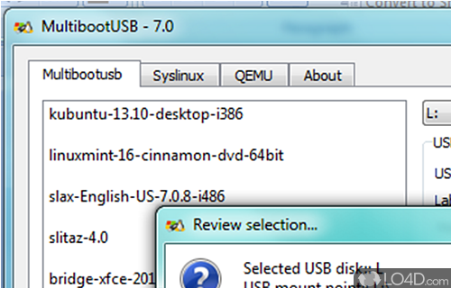 MultiBootUSB screenshot