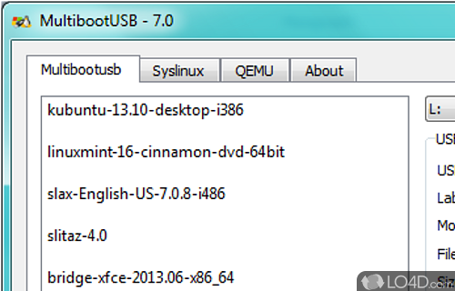 MultiBootUSB screenshot