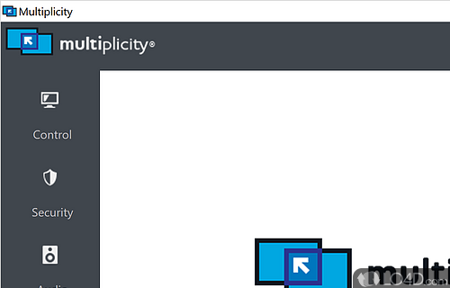 Manage up to three PC's with one keyboard and mouse - Screenshot of Multiplicity