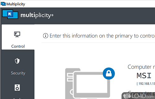 Control multiple computers with a single keyboard - Screenshot of Multiplicity